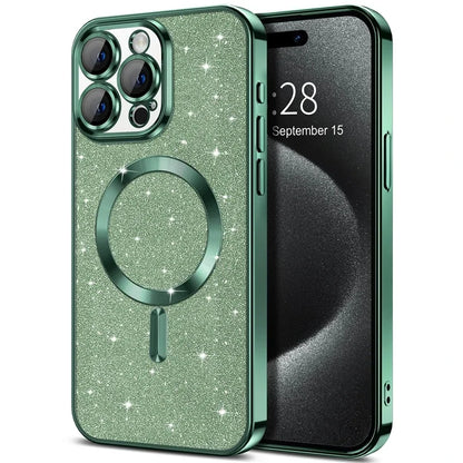 Electroplate With Lens Protector Case For iPhone