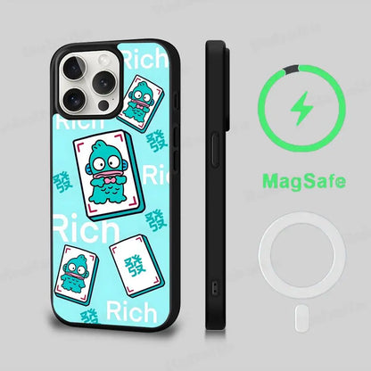 Cute Cartoon Hangyodon Phone Case Magnetic Case For iPhone