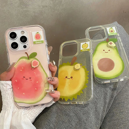 Guava Durian Avocado Phone Case