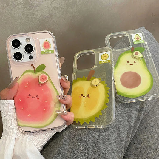 Guava Durian Avocado Phone Case