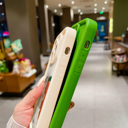 Candy Color Cute Cat Phone Case