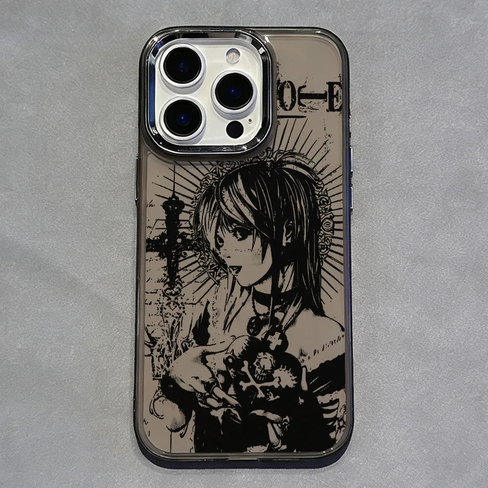 Line Anime Deaths Notes Hot Phone Case For iPhone