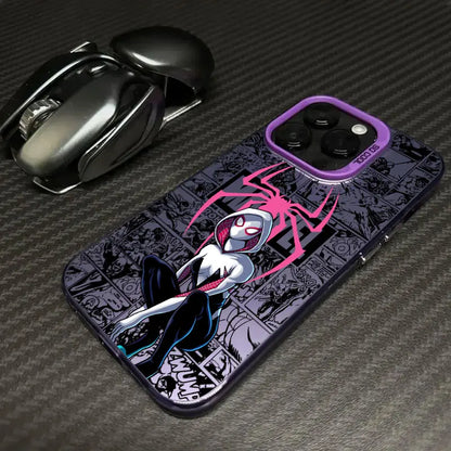 Marvel Spiderman Miles Morales Gwen Phone Case For iPhone