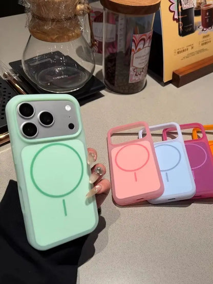 For Magsafe Candy Color Matte Case  For iPhone
