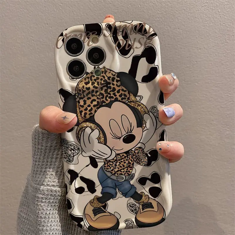 Mickey Mouse Pattern Soft Phone Case Compatible With iPhone