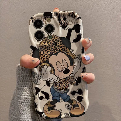 Mickey Mouse Pattern Soft Phone Case Compatible With iPhone