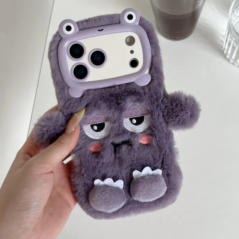 Cute Cartoon Funny Dozing Expression Phone Cases For iPhone