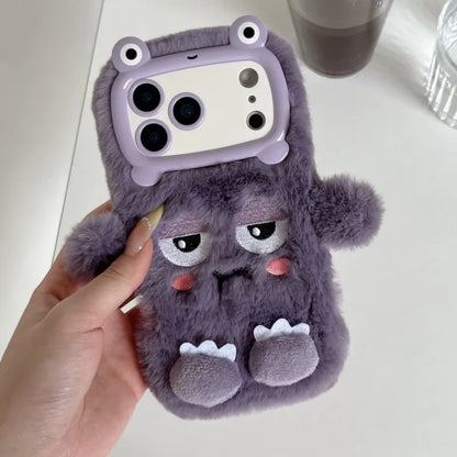 Cute Cartoon Funny Dozing Expression Phone Cases For iPhone