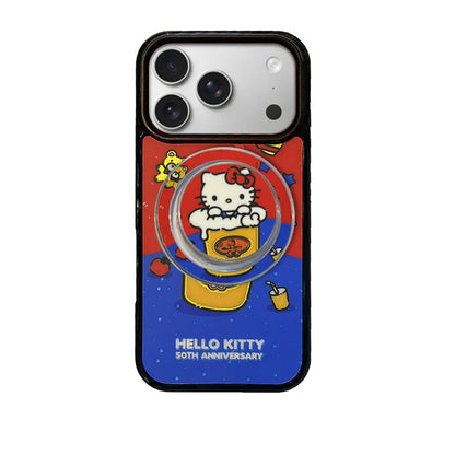 Fashion Cartoon Hellokitty Magnetic Phone Case For iPhone