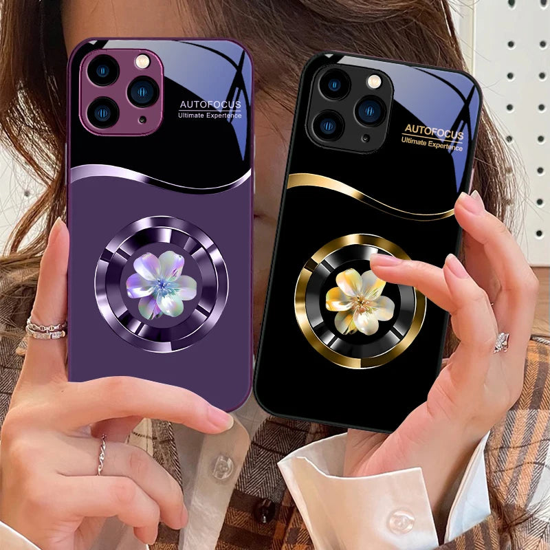 Circle Orchid Color  For iPhone