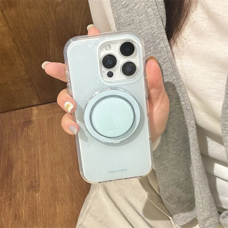 Fashion Macaron Cute Color Magnetic Phone Case