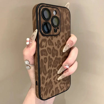 Luxury Leopard Print Phone Case