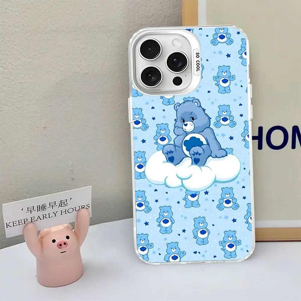 Cartoon Cute Care Bears Phone Case For iPhone