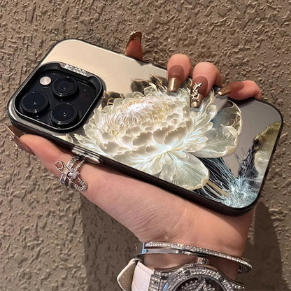 White Lotus Phone Case For iPhone