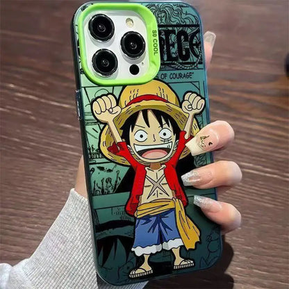 Cute Monkey D. Luffy One Piece Phone Case For iPhone