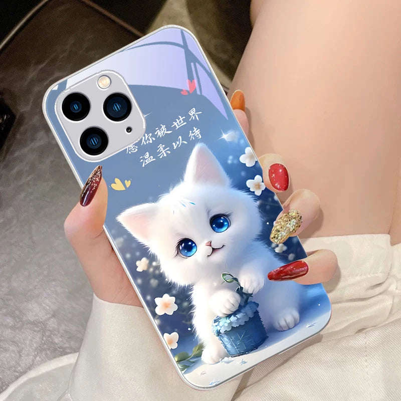 Cute Little Dog Green For iPhone