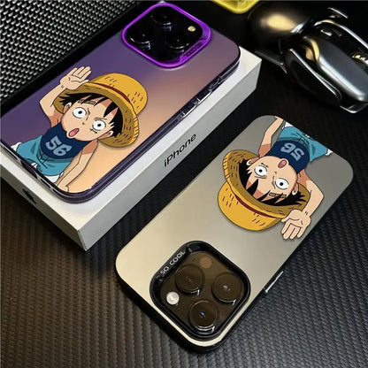3D One Piece Monkey D. Luffy Phone Case For iPhone