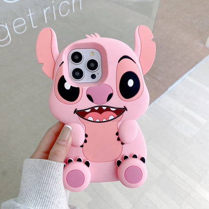Kwaii Cartoon Lilo Stitch Phone Case