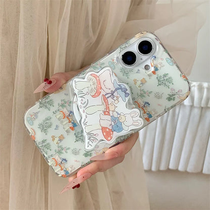 Cute Rabbit Magnetic Phone Case