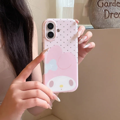 Korean Little Star Cute Melody Rabbit Phone Case For iPhone