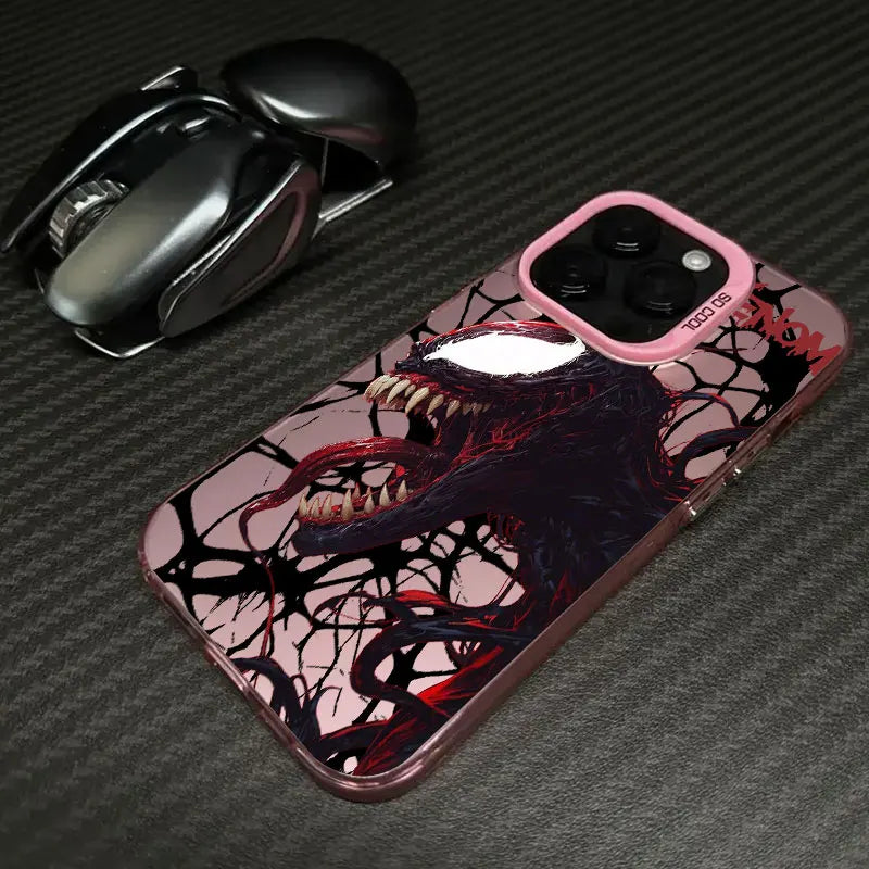 Terrifying Marvel Venom Phone Case For iPhone