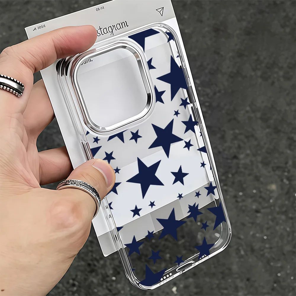 HOT Luxury Colorful Stars Phone Case For iPhone