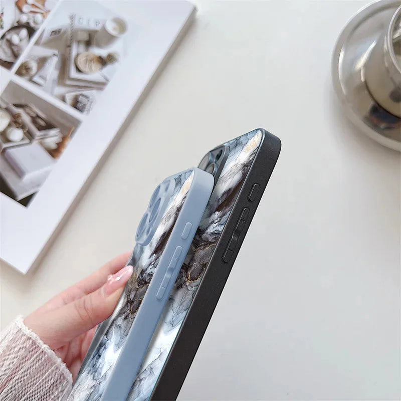 Marble Pattern Case For iPhone