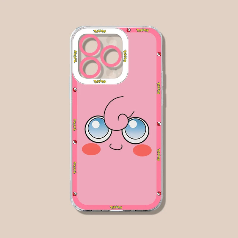 Pikachu Gengar Charmander Squirtle Cute Case For iPhone