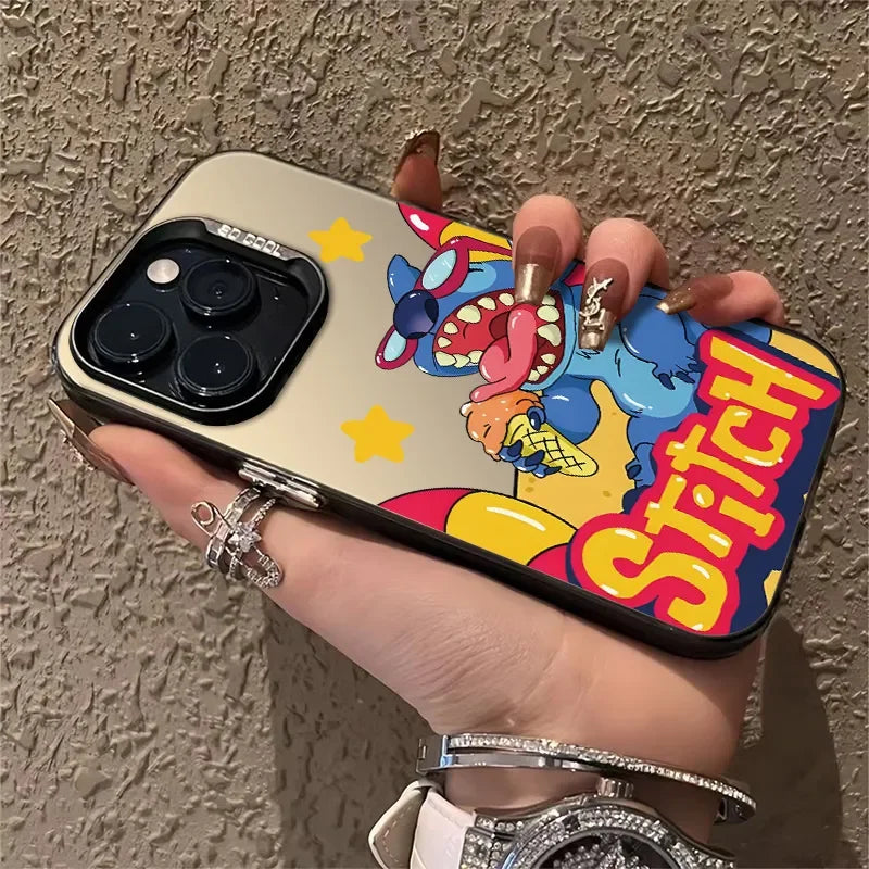 Stitch Naughty Ice Cream Phone Case For iPhone