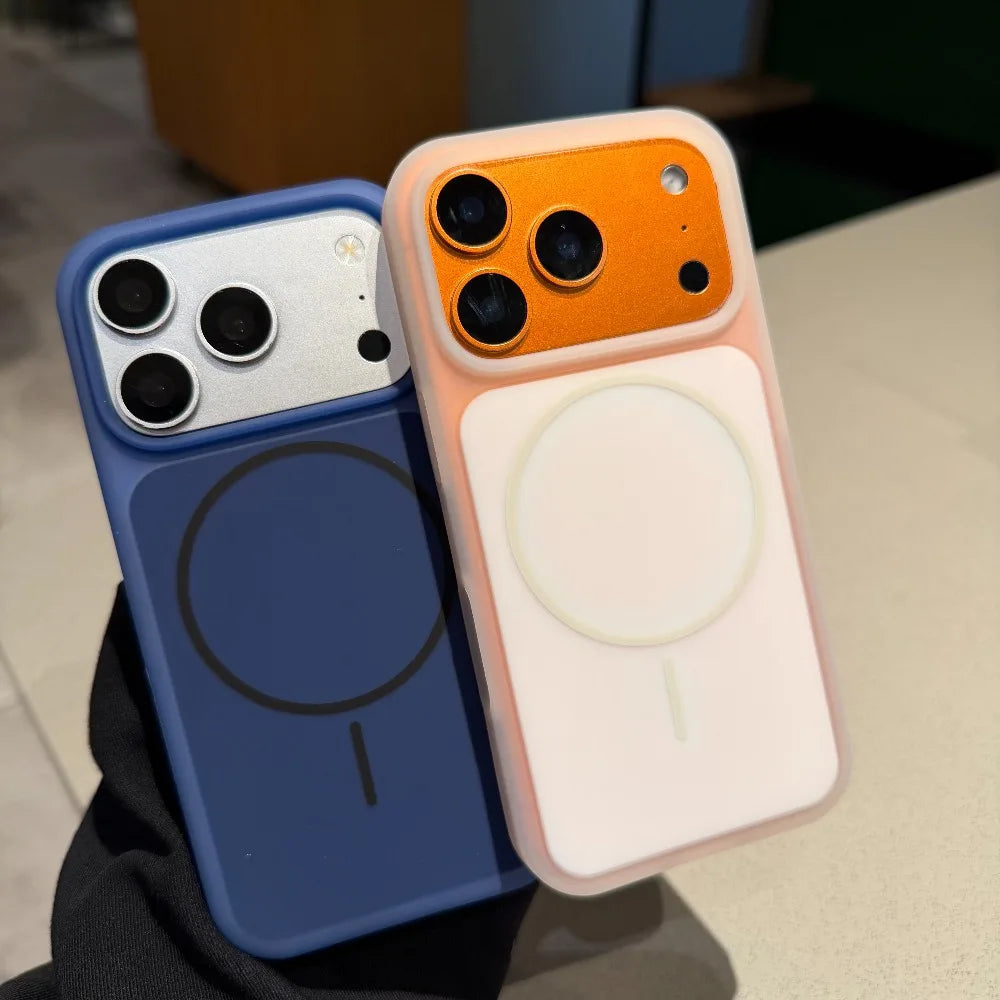 For Magsafe Candy Color Matte Case  For iPhone