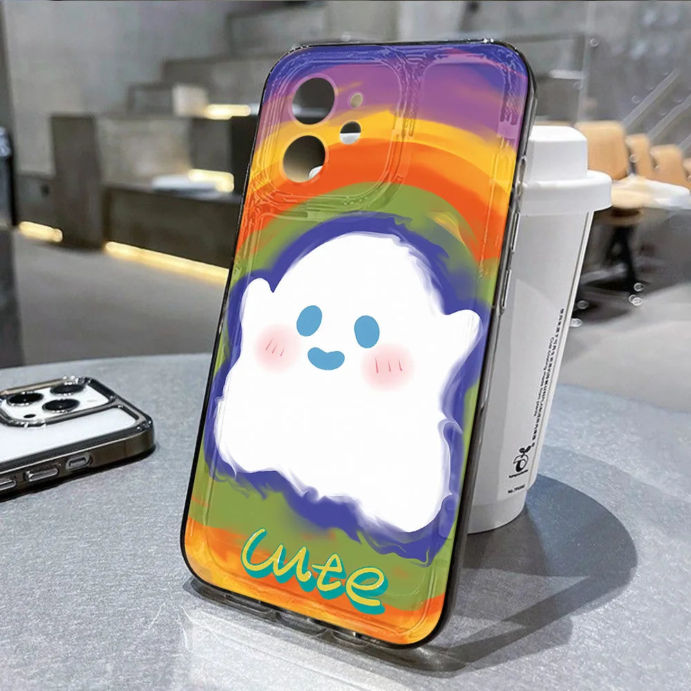 Cute Ghost Phone Case For iPhone