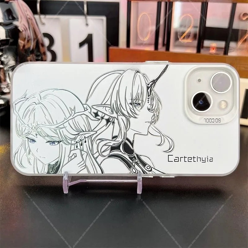 Lovely Wuthering Waves Cartethyia Phone Case For iPhone