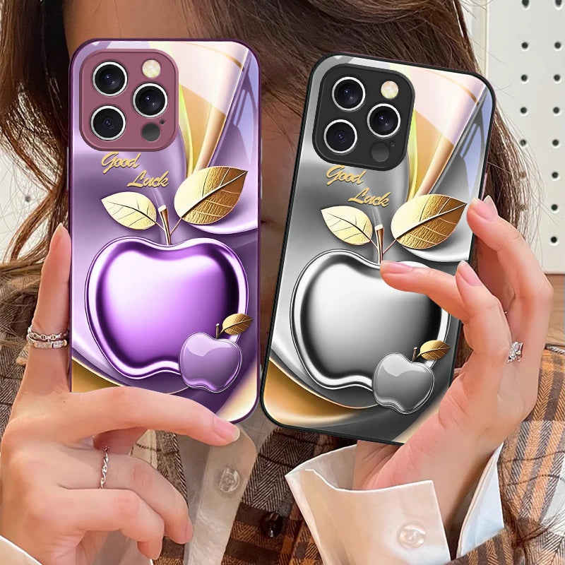 Apple Golden Leaves For iPhone
