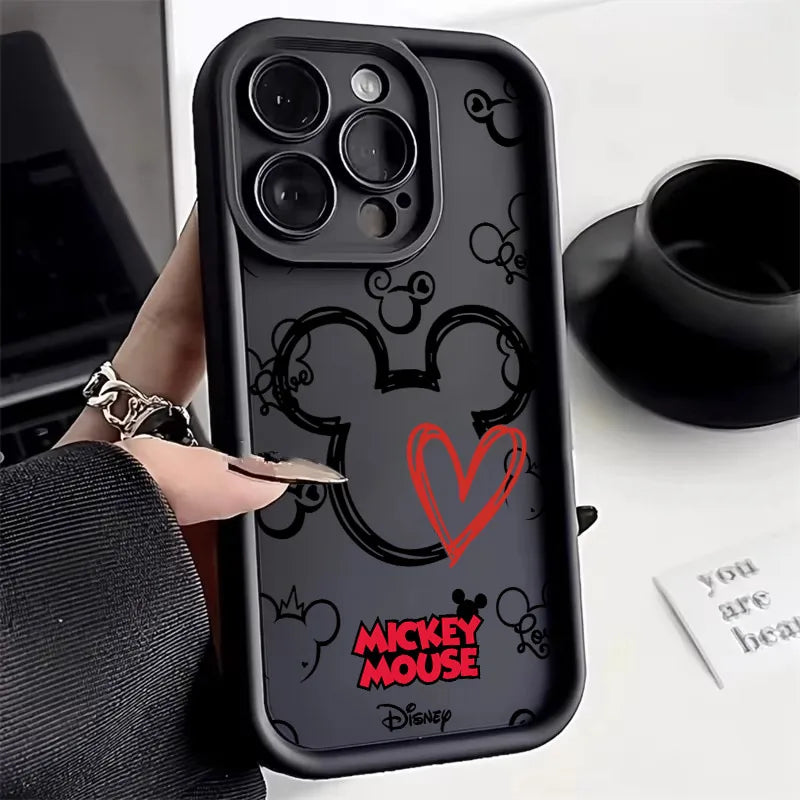 Mickey Minnie Love Disney Mouse Phone Case For iPhone