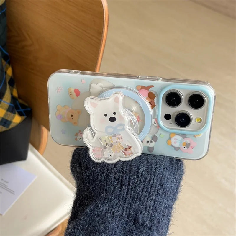 Kawaii Magnetic Stand Phone Case