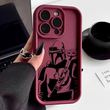 The Mandalorian Stars- Wars Phone Case For iPhone