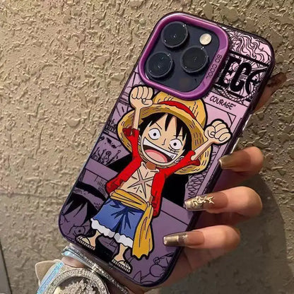 Cute Monkey D. Luffy One Piece Phone Case For iPhone