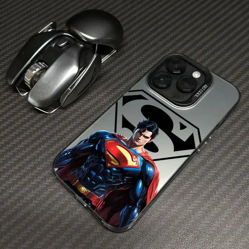 Supermans Batmans Phone Case For iPhone