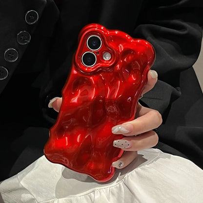 Fashion Red Wave Water Ripple Phone Case