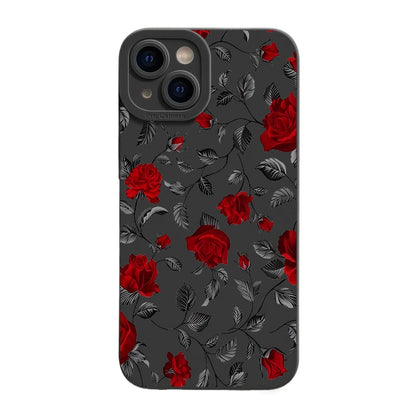 New Retro Fashion Rose Phone Case For iPhone