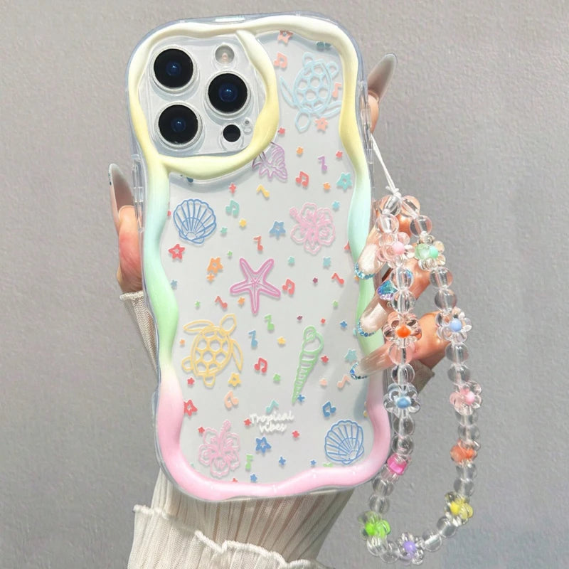 Fashion Underwater World Turtle Phone Case For iPhone