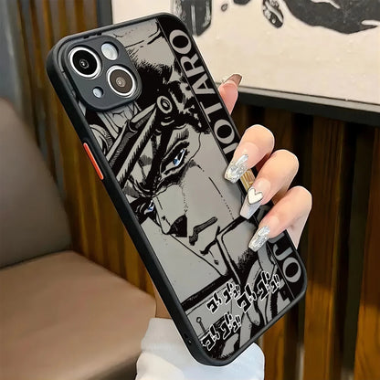 Anime JOJO's Bizarre Adventure Jojo Gyro Zeppeli Phone Case For iPhone