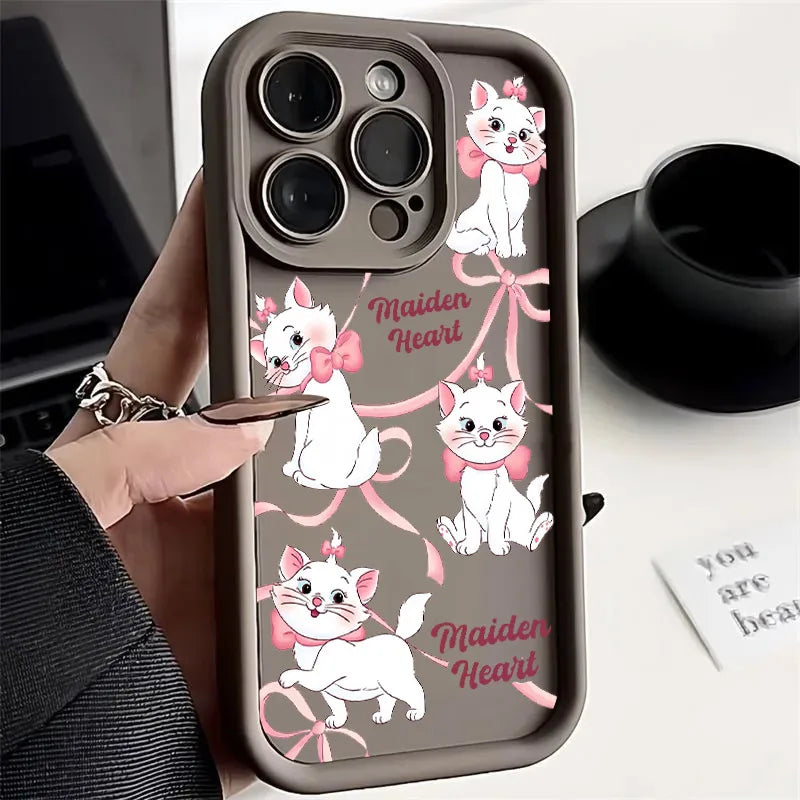 Lovely Marie The Aristocats Cat Phone Case For iPhone