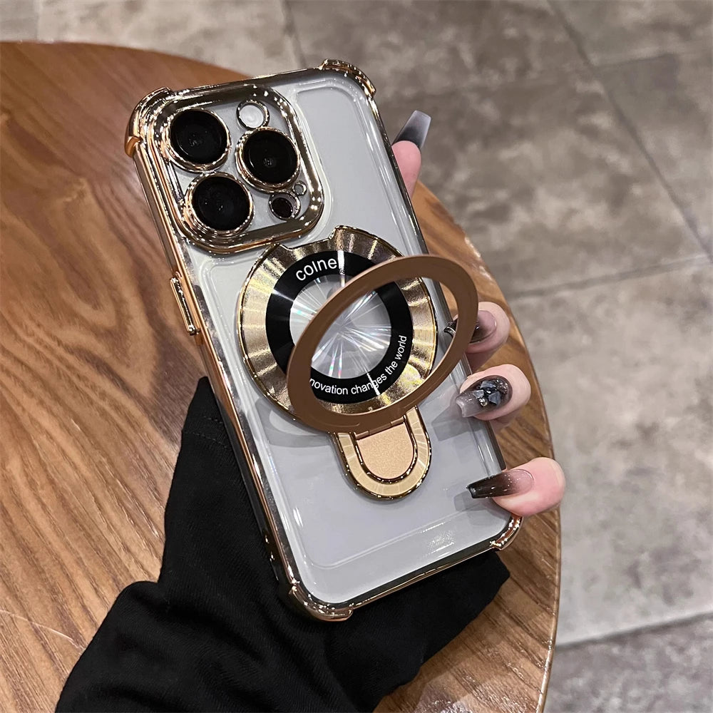 Magnetic Bracket Case For Magsafe For iPhone