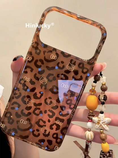 Sanrio Hello Kitty Leopard Print Phone Case