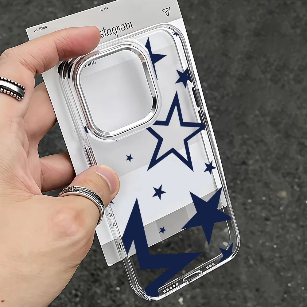 HOT Luxury Colorful Stars Phone Case For iPhone