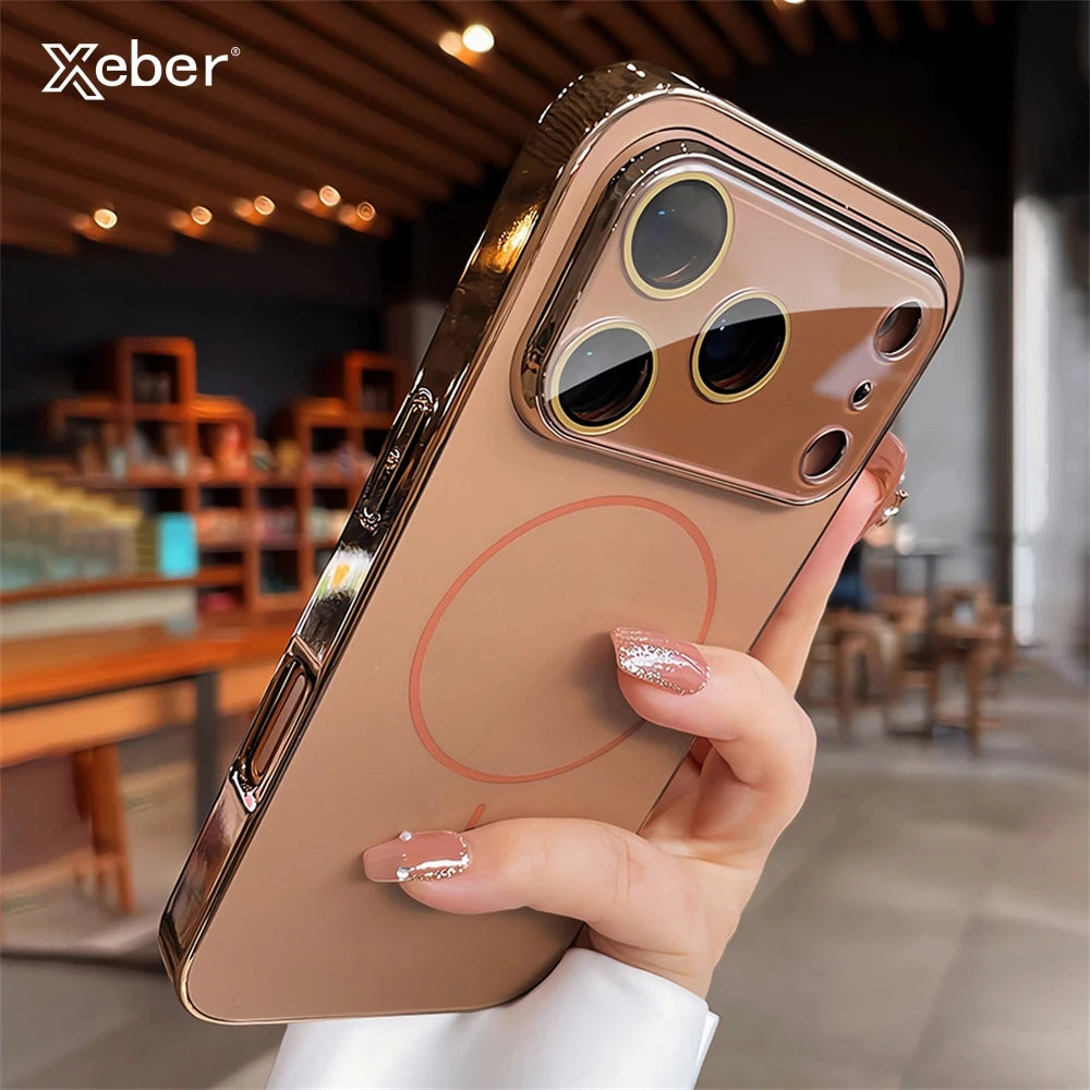 Luxury Plating Bumper Hard Case For iPhone