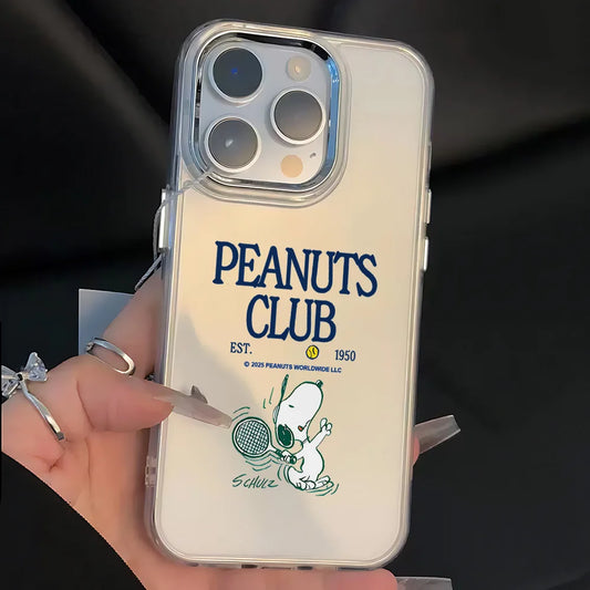New Sport Snoopys Green Phone Case For iPhone
