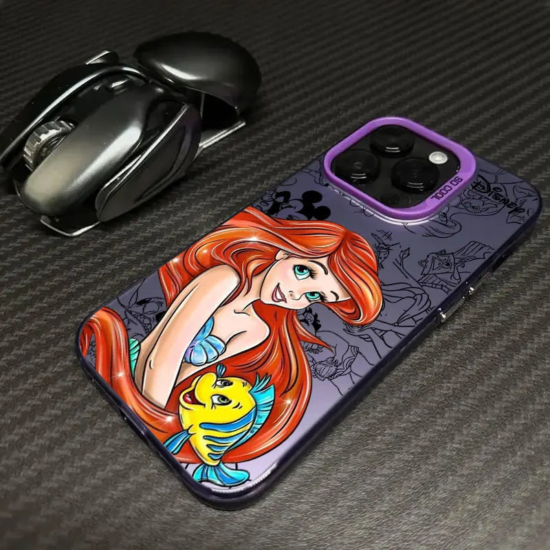 Disney The Little Mermaid Tinker Cartoon Phone Case For iPhone