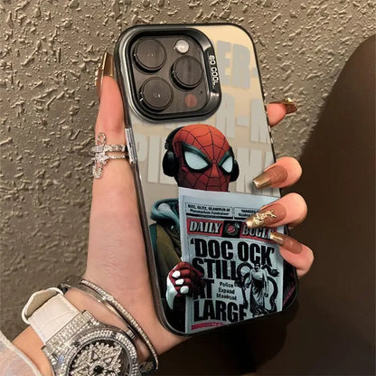 Marvel Spider Man News newspapers Phone Case For iPhone